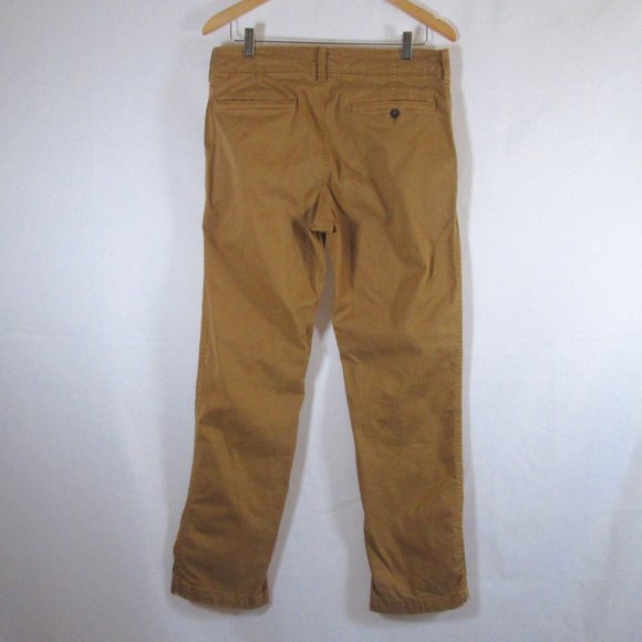 American Eagle Mens Khaki Pants Size 32 x 32 Original Straight Pre-worn … - Picture 2 of 9